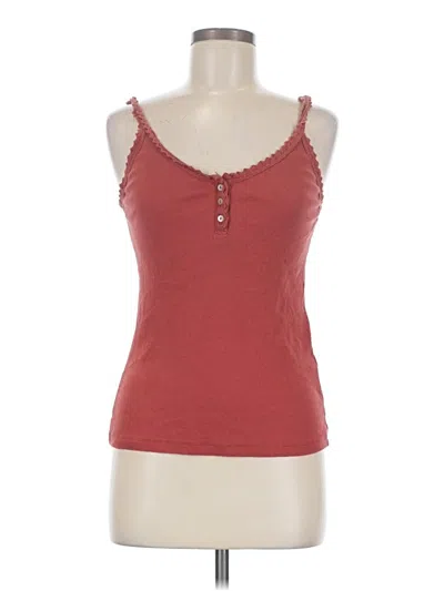 Pre-owned Angie Tank Top Red Sweetheart Neckline Tops