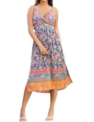 Angie Wanderloom Midi Dress In Bohemian Dream In Multi