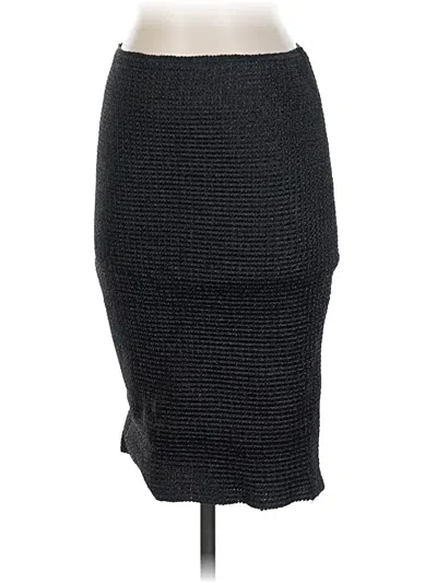 Pre-owned Angl Casual Skirt In Black