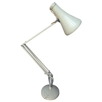 Pre-owned Anglepoise Early Off White  Lamp Designed By George Carwardine For Herbert Terry