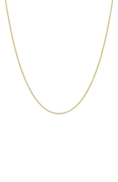 Ania Haie Box Chain Necklace In Gold