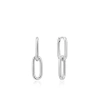 ANIA HAIE CABLE LINK SILVER EARRINGS