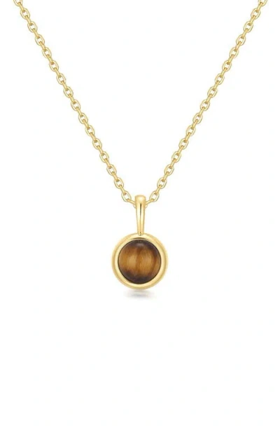 Ania Haie Lady Cozy Pendant Necklace In Gold