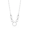 Ania Haie Women's Horseshoe Link Necklace In Silver