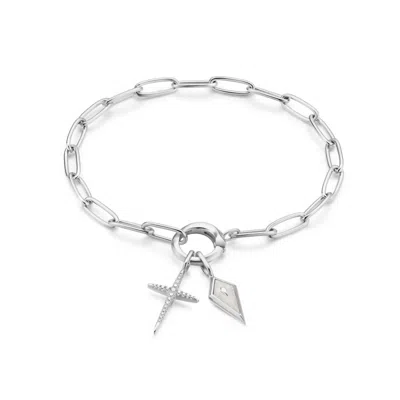 Ania Haie Women's Pop Charms Reflections Charm Bracelet In Silver In Metallic
