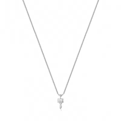 Ania Haie Women's Under Lock & Key Necklace In Silver