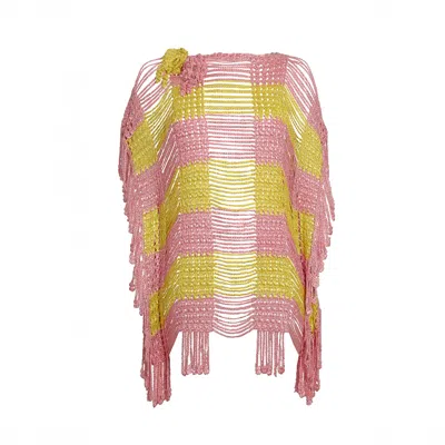 Anicy Manuguian Women's Fresia Overblouse Pink