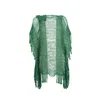 Anicy Manuguian Women's Gabrielle Green Overblouse