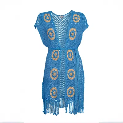 Anicy Manuguian Women's Paula Blue Blouse