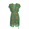 Anicy Manuguian Women's Paula Overblouse Green