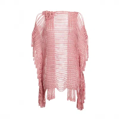 Anicy Manuguian Women's Pink / Purple Gabrielle Pink Blouse