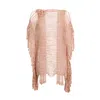 Anicy Manuguian Women's Rose Gold Paula Skin Color Overblouse