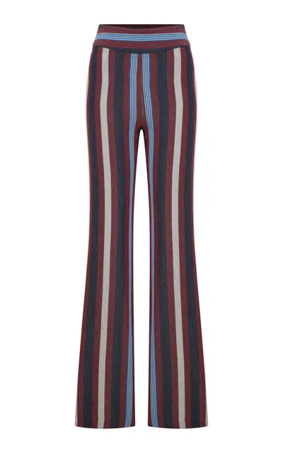 Anim Kahi Wide Legged Cotton Pants In Multi