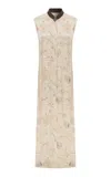 Anim Map Printed Maxi Dress In Multi