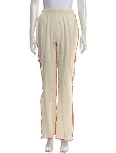 Pre-owned Anim Wide Leg Pants In Neutral