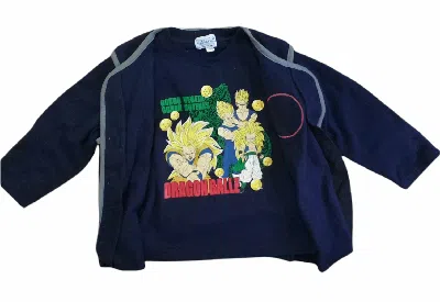 Pre-owned Anima Dragon Ballz Long Sleeves Tees In Blue