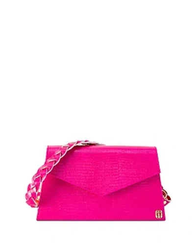 Anima Iris Zaya Geo Shoulder Bag In Pink