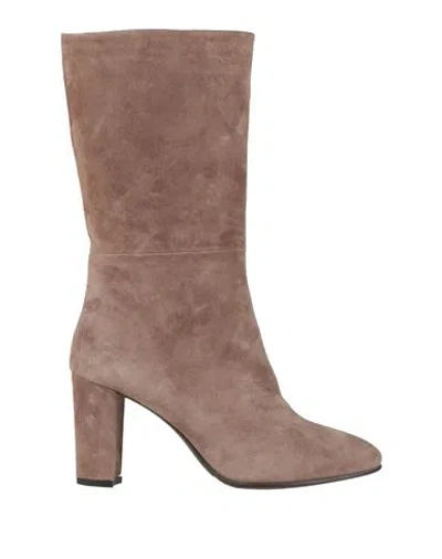 Anima Woman Ankle Boots Light Brown Size 9 Leather