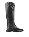 Anima Woman Boot Black Size 8 Leather In Black
