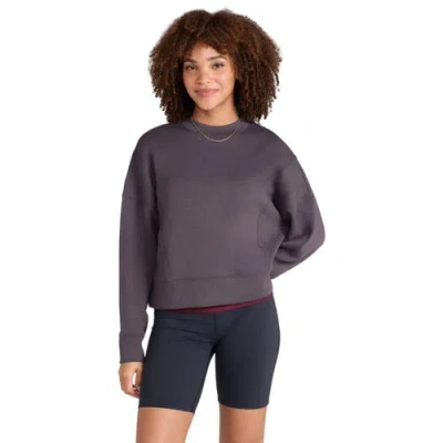 Animal Active Crop Sweatshirt In Brown