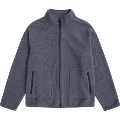 Animal Andy Borg Fleece Jacket In Gray