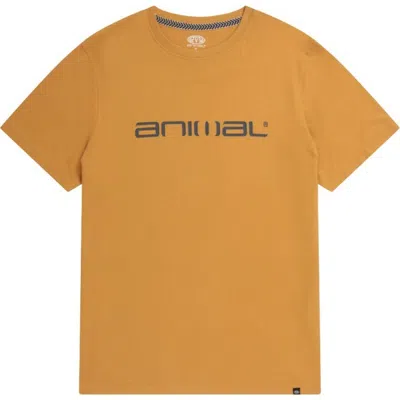 Animal Classico Natural T-shirt In Brown
