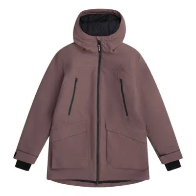 Animal Echo Waterproof Ski Jacket In Brown
