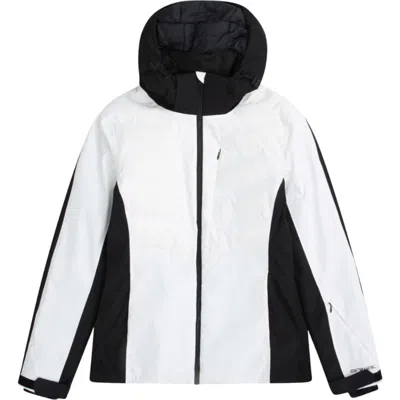 Animal Energy Baffled Stitching Ski Jacket In Black