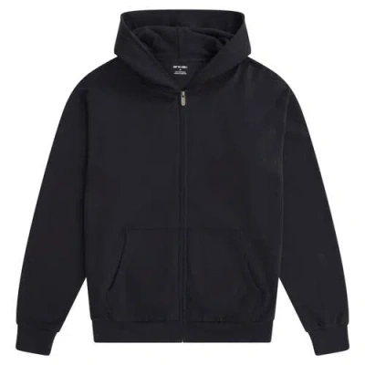 Animal Icon Logo Full Zip Hoodie In Black