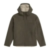 Animal Jack Borg Lined Jacket In Green