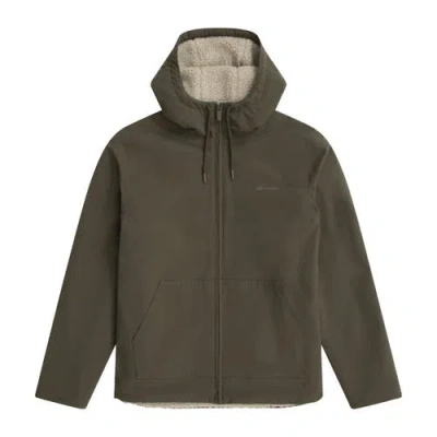 Animal Jack Borg Lined Jacket In Green