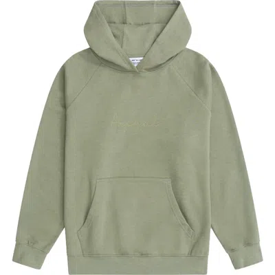 Animal Kaya Logo Hoodie In Green
