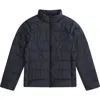 Animal Lightweight Packable Down Jacket In Black
