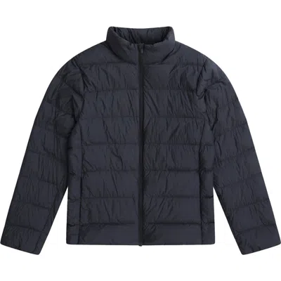 Animal Lightweight Packable Down Jacket In Black
