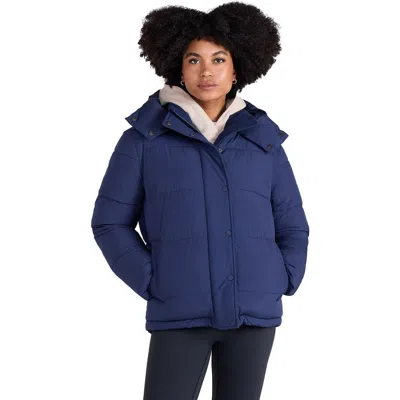 Animal Maeve Puffer Jacket In Blue