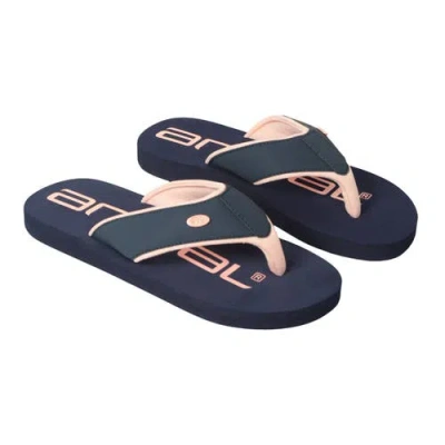 Animal Marti Flip Flops In Blue