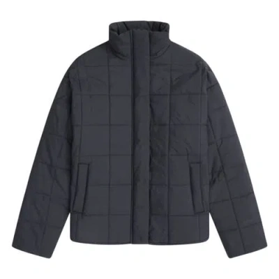 Animal Nina Grid Quilted Padded Jacket In Black
