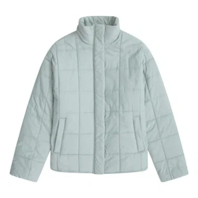 Animal Nina Grid Quilted Padded Jacket In Blue