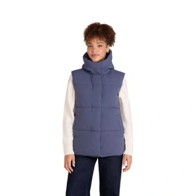 Animal Oslo Padded Vest In Blue