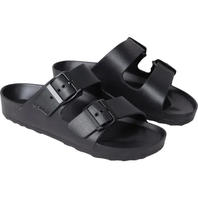 Animal Shore Sliders In Black