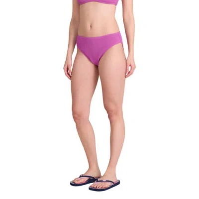 Animal Skye Textured Bikini Bottoms In Purple