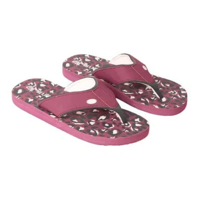 Animal Swish Leopard Print Flip Flops In Multi