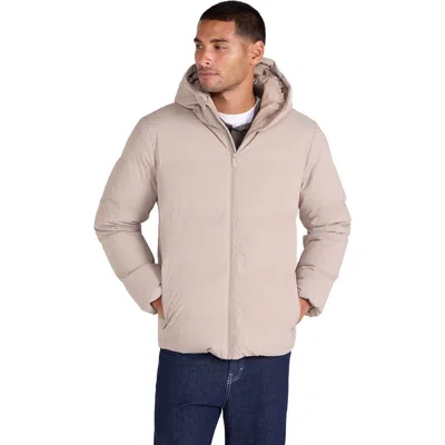 Animal Tech Down Jacket In Neutral
