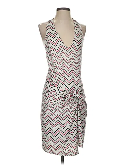 Pre-owned Animale Casual Dress In Gray