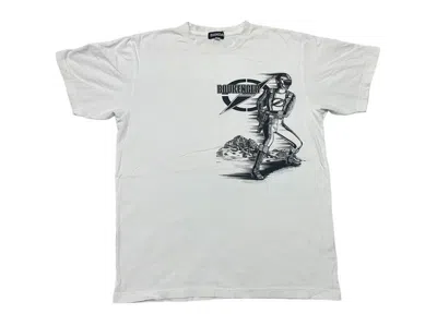 Pre-owned Anime 2006 Power Rangers “go Go Sentai Boukenger” Shirt In White