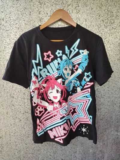 Pre-owned Anime Japan Anima Kasteris T Shirt In Black