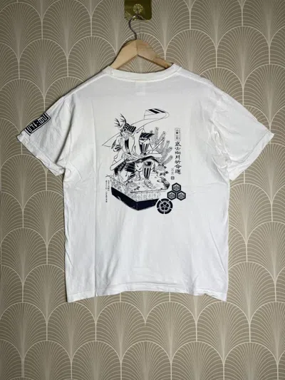 Pre-owned 2000s Japanese General Graphic Nice Design In White from Grailed