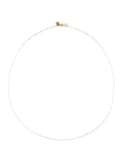 Pre-owned Anine Bing 14k Chain Necklace, 18" In Multi