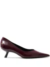 Anine Bing Hilda Pumps In Dark Red Patent In 红色