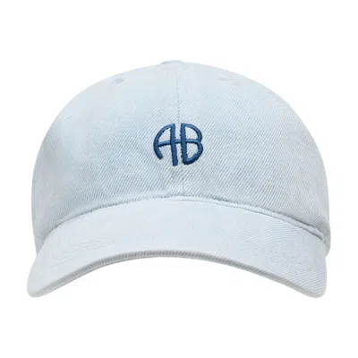 Anine Bing A-12-11959-whd64 Baseball Cap In White